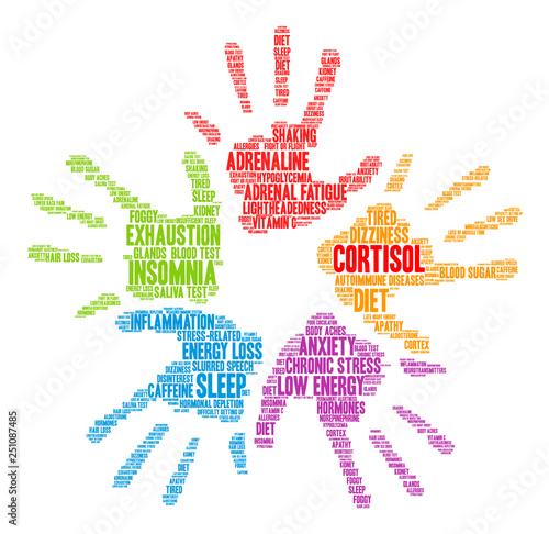 Cortisol Word Cloud