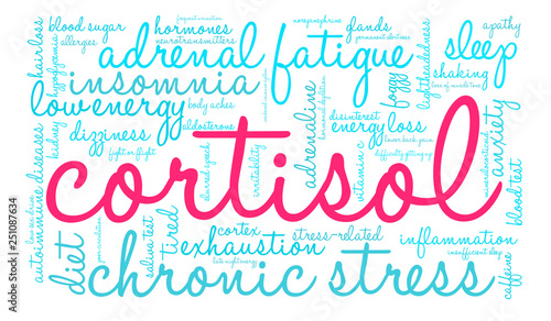 Cortisol Word Cloud