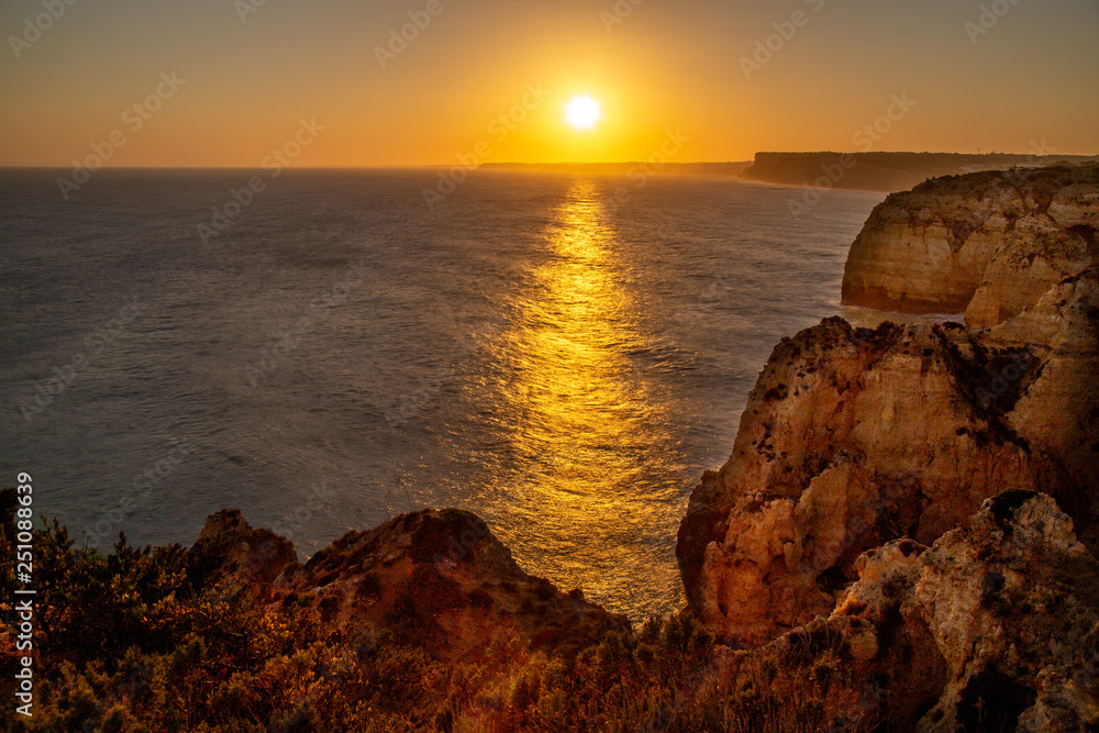 A sunset at Algarve - Portugal