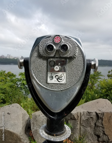 COIN OPERATED BINOCULARS, PALISADES CLIFFS NJ