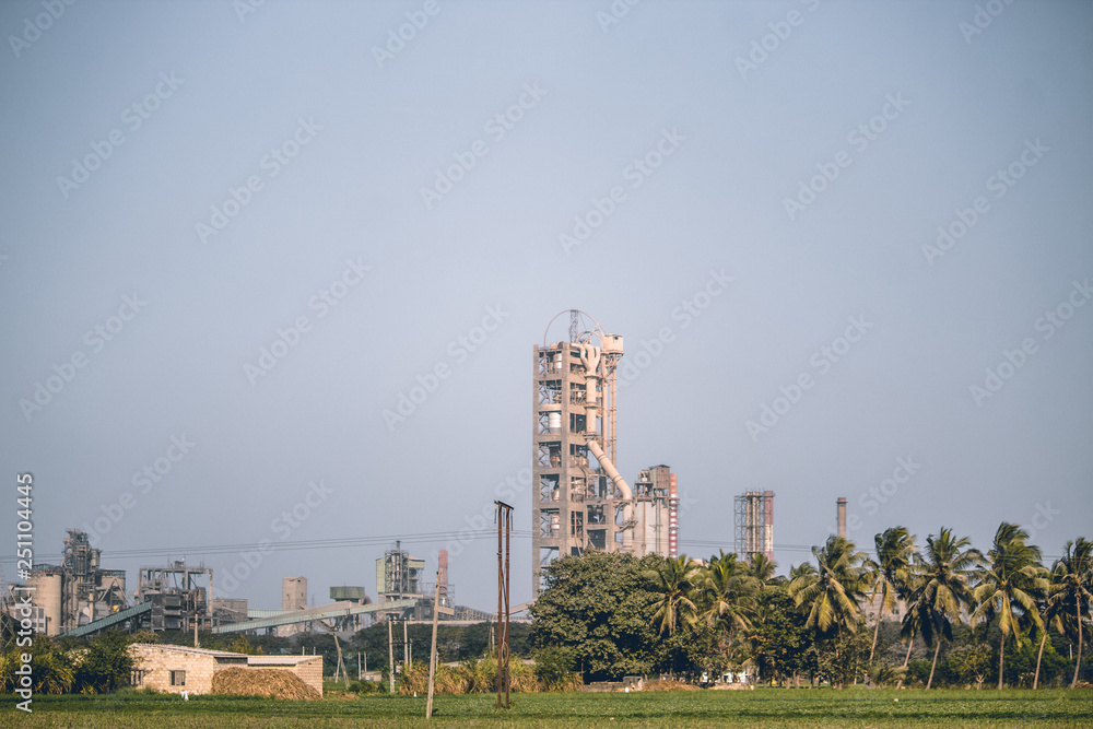 View of the Industry from far location