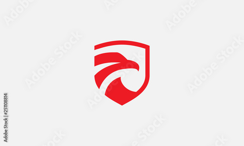 eagle shield logo, eagle icon, eagle head, vector