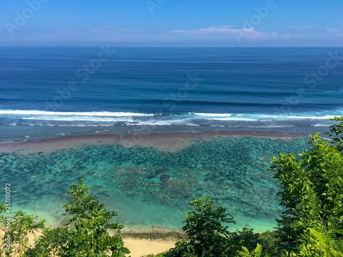 view of tropical island