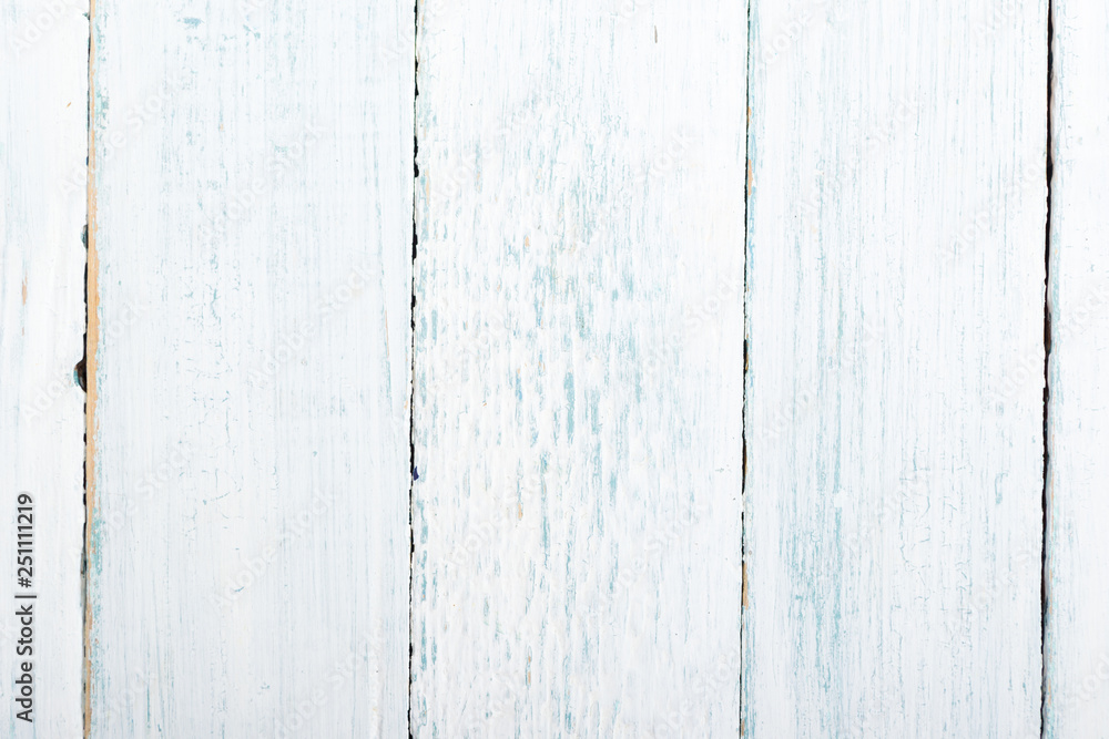 old white shabby wooden table background directly above old white shabby wooden table background directly above