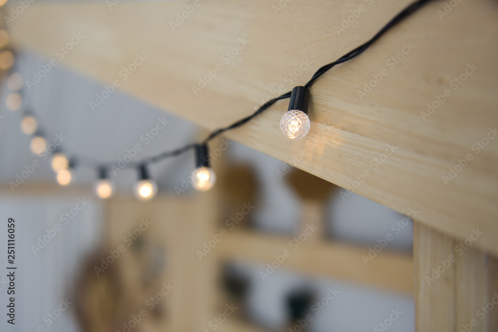 Hanging decorative lights