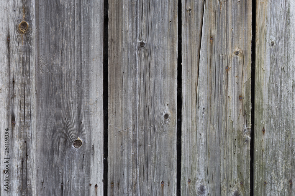Gray old weathered wooden boards for background and design. Gray old weathered wooden boards for background and design.