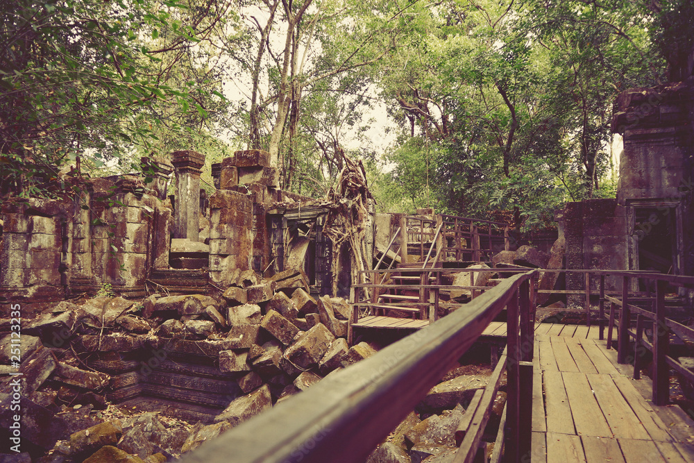 Beng Mealea Temple, Ancient Ruins of Cambodia Beng Mealea Temple, Ancient Ruins of Cambodia