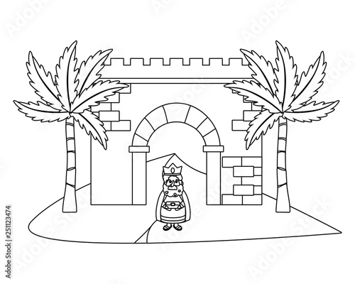 nativity scene cartoon