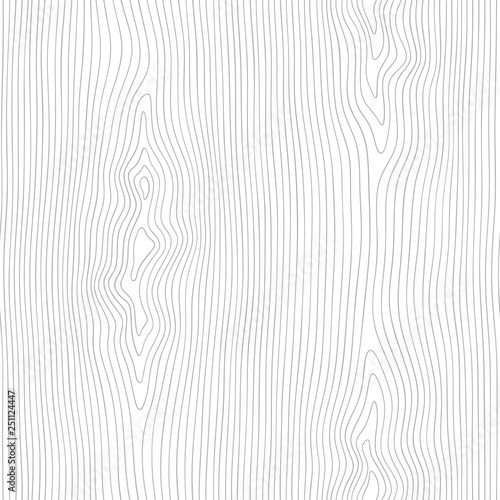 Seamless wooden pattern. Wood grain texture. Dense lines. Abstract background. Vector illustration