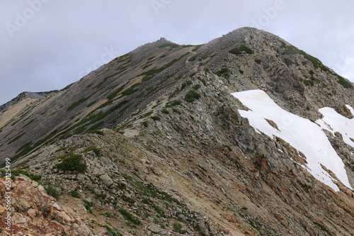 北アルプス 薬師岳山頂