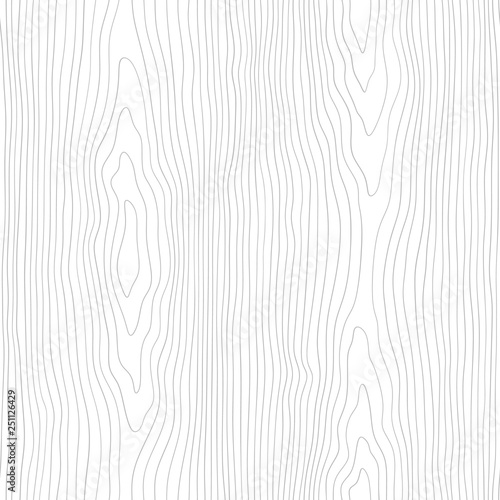 Seamless wooden pattern. Wood grain texture. Dense lines. Abstract background. Vector illustration