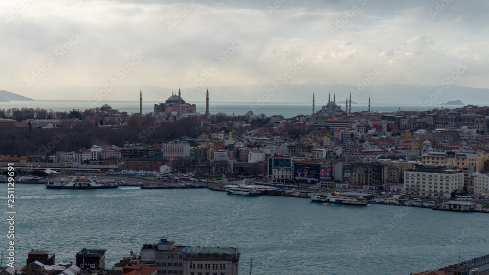 Naklejka premium Bosphorus Istanbul