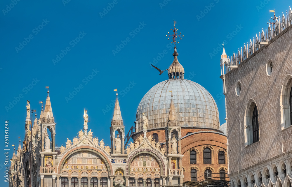Piazza San Marco (St Mark's Square), Venice, capital of the Veneto region, a UNESCO World Heritage Site, northeastern Italy