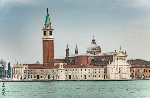 San Giorgio Maggiore is a 16th-century Benedictine church on the island of the same name in Venice, northern Italy, designed by Andrea Palladio