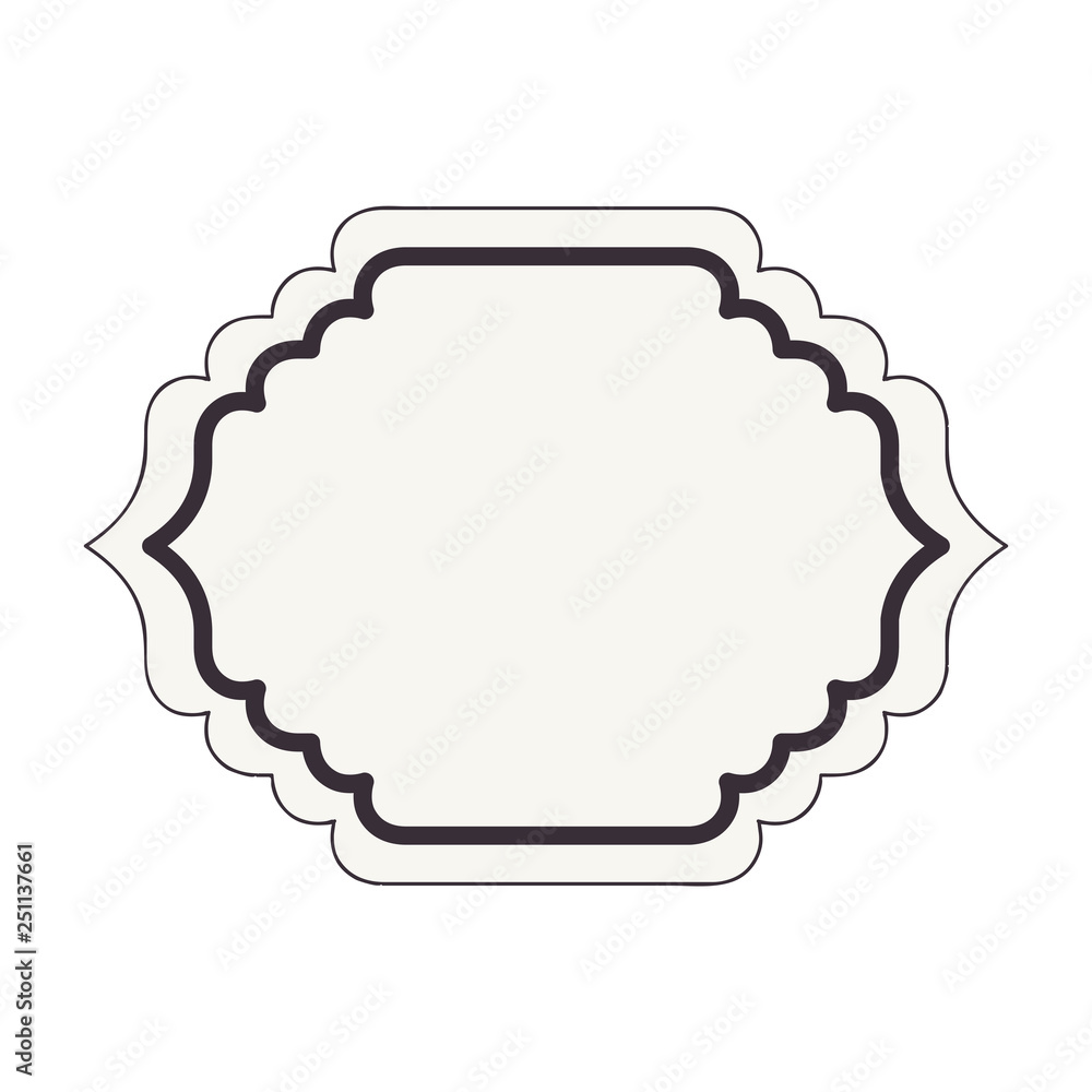elegant frame isolated icon elegant frame isolated icon
