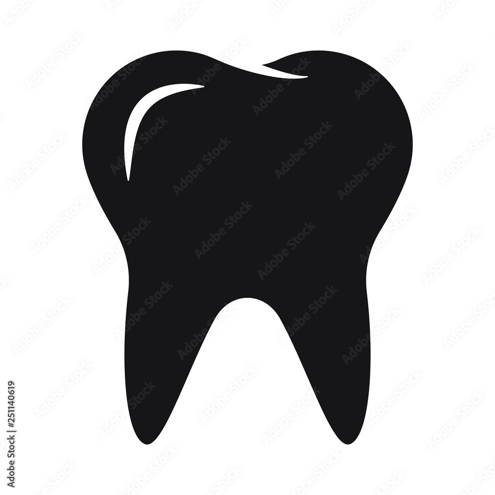 Tooth vector icon Tooth vector icon