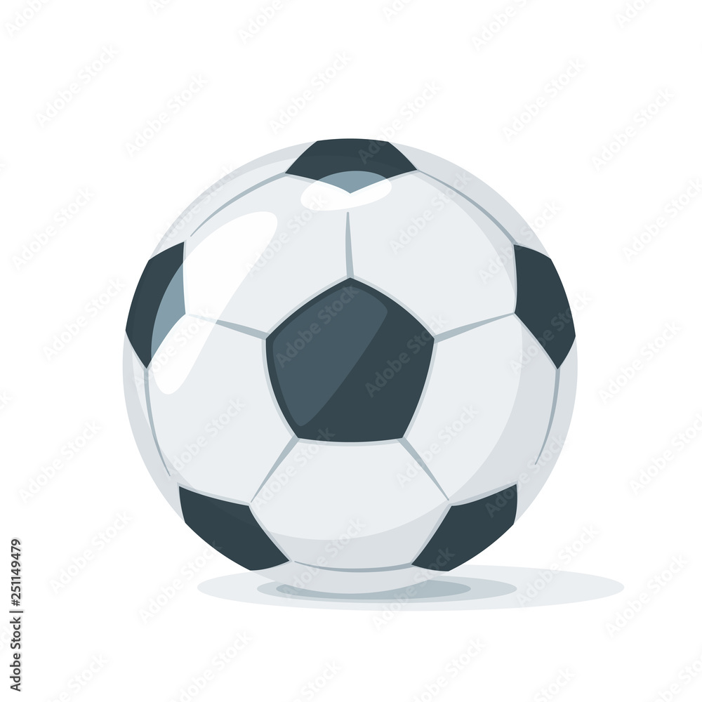 Soccer ball vector illustration. Soccer ball vector illustration.