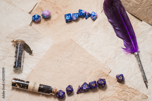 set of dice d6 d10 d20