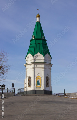 Chapel in Krasnoyarsk. photo