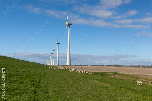 Obraz na płótnie Wind farm w salonie