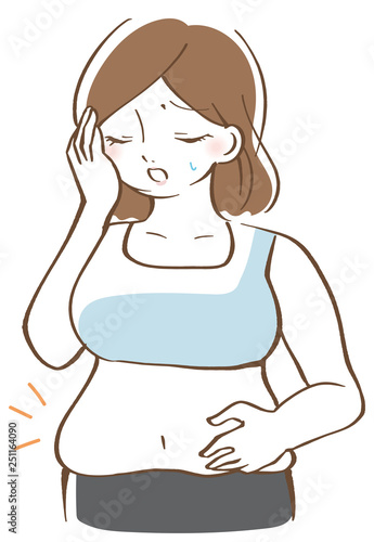 ダイエット　女性　ふくよか