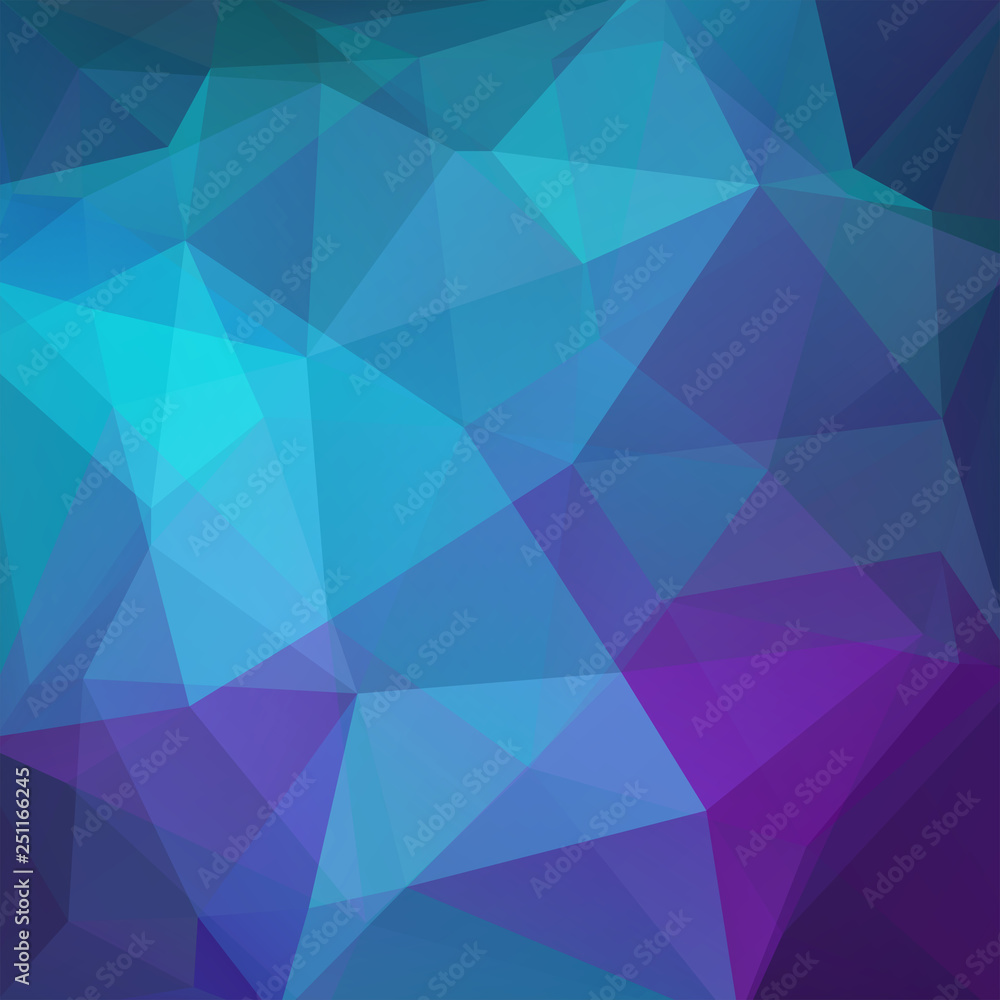 Abstract polygonal vector background. Geometric vector illustration. Creative design template. Blue, purple colors. Abstract polygonal vector background. Geometric vector illustration. Creative design template. Blue, purple colors.
