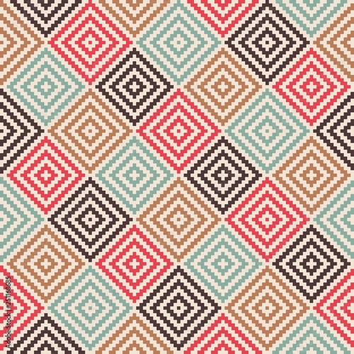  Aztec like style pattern illustration