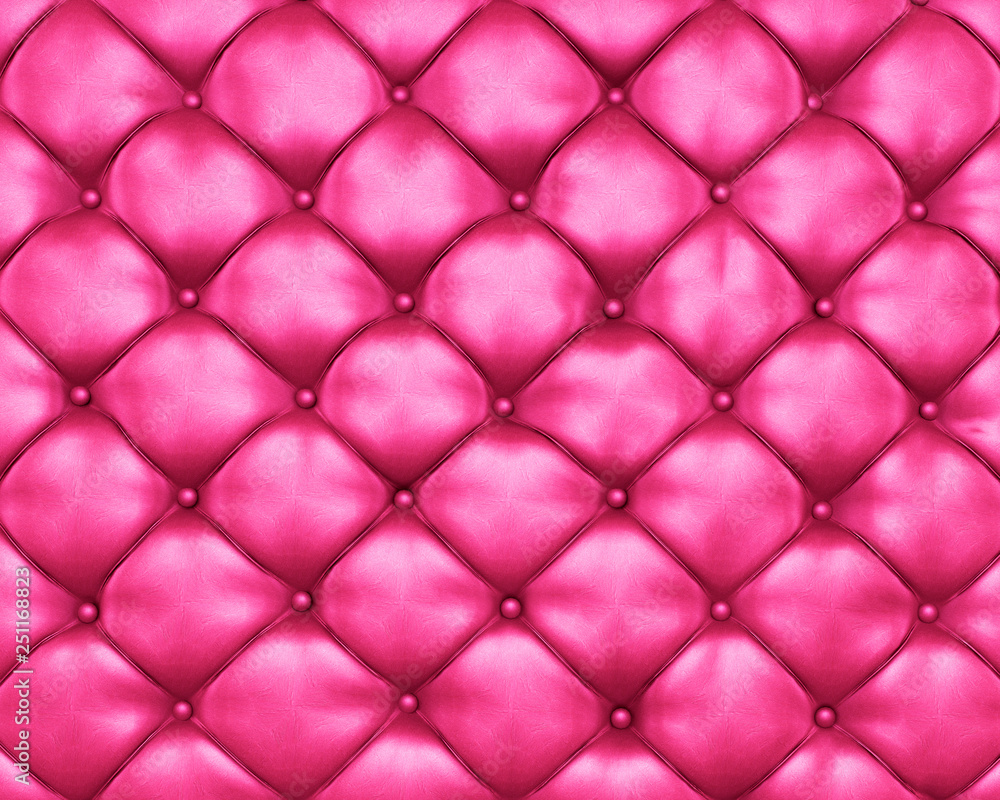 Luxury texture of pink leather furniture with buttons Luxury texture of pink leather furniture with buttons