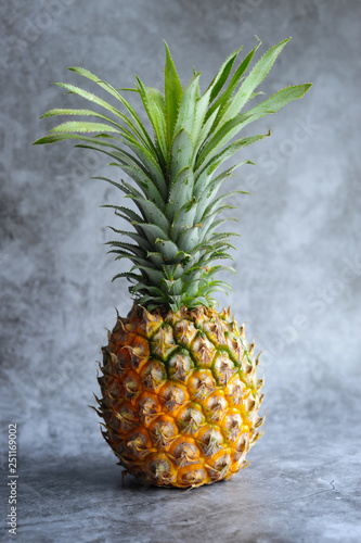 A nice pineapple on the board