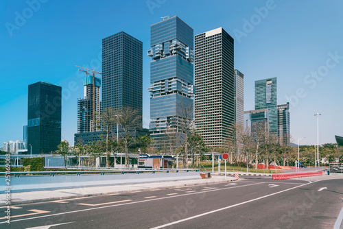Urban Road and Modern Architectural Landscape.. © 昊 周