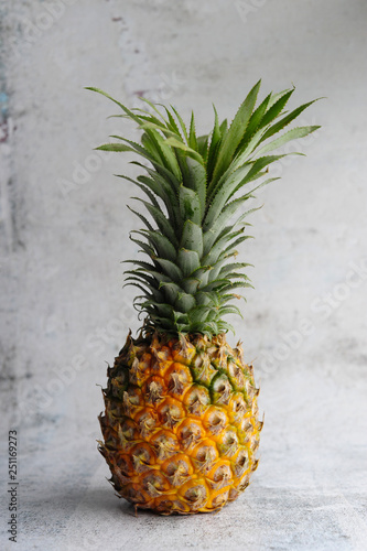 A nice pineapple on the board
