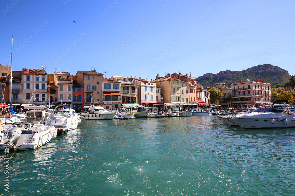 Village of Cassis in Provence