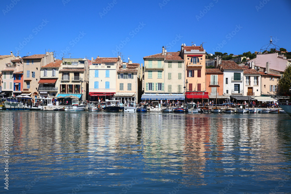 Village of Cassis in Provence