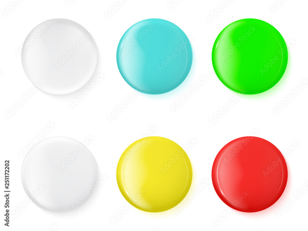 Realistic glossy icons, buttons, badge, mockup. Realistic glossy icons, buttons, badge, mockup.