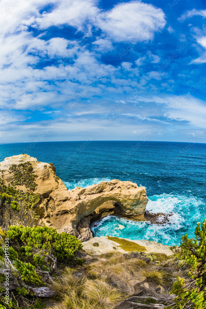 Pacific ocean waves