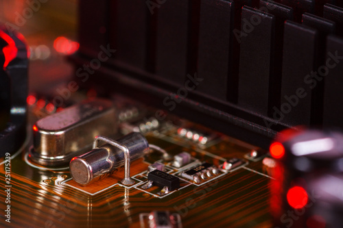 Electronic components computer