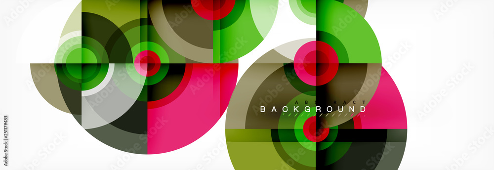 Circular vector abstract background Circular vector abstract background