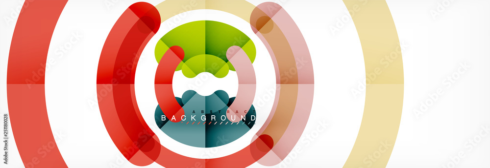 Linear design circle background Linear design circle background