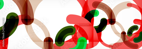 Circular lines design background