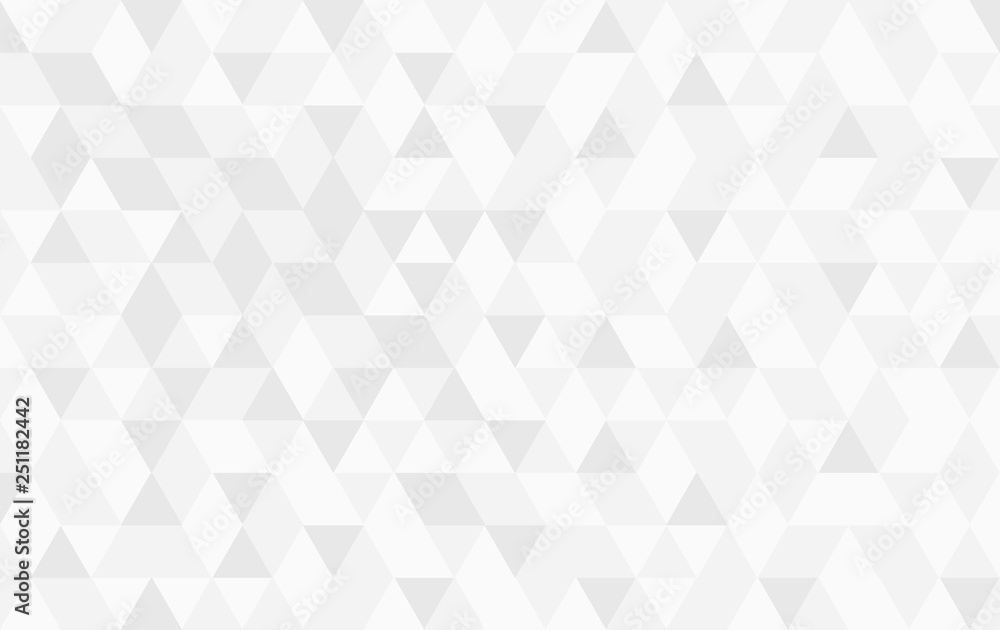 Vector illustration of the pattern of the gray polygon geometric shapes abstract background. EPS10.