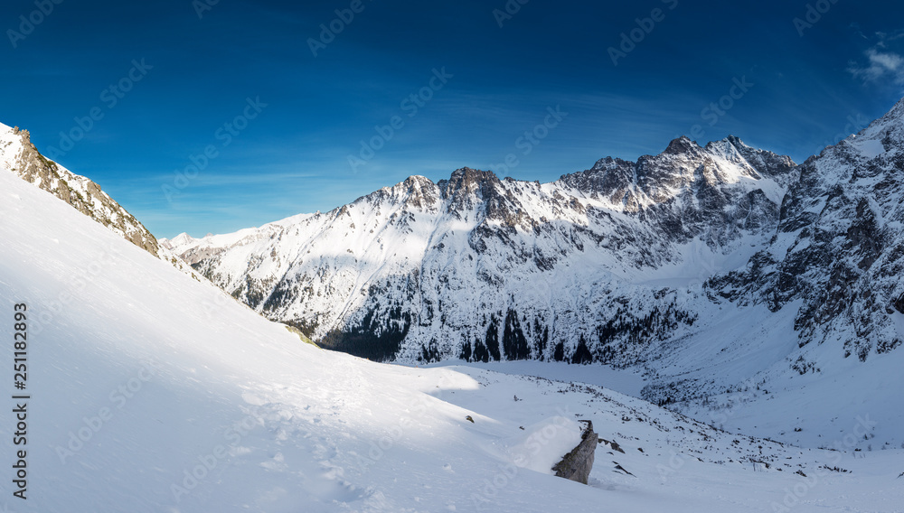 Tatra Mountains in winter