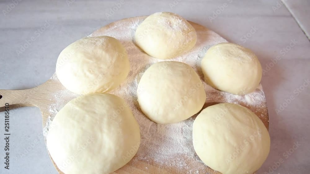 closeup of dough closeup of dough