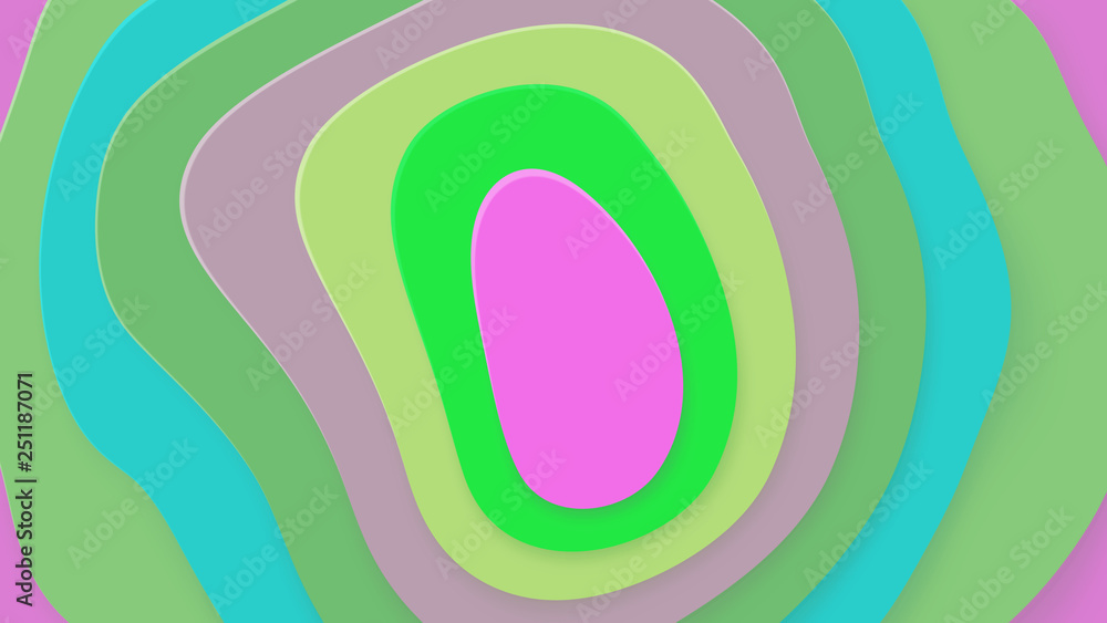 Obraz premium Background in paper style. Abstract colorful background.