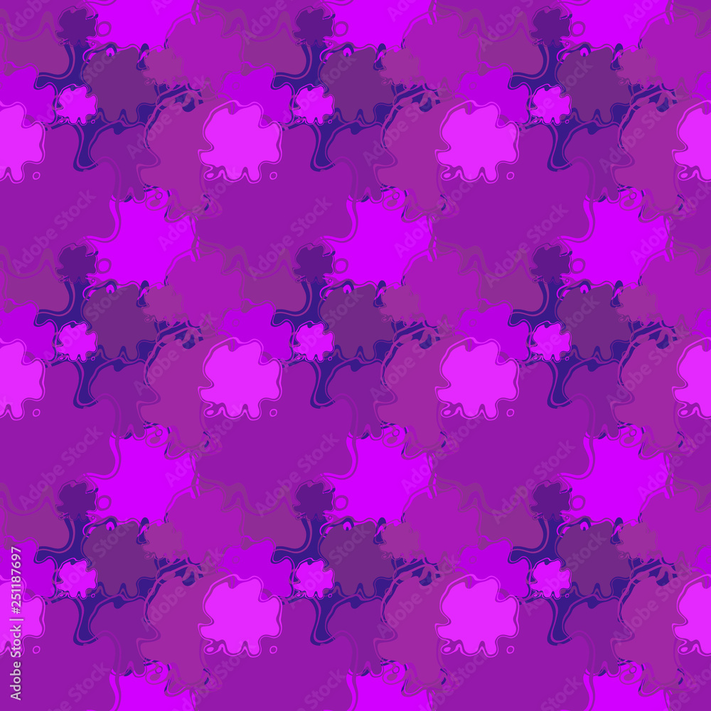 Seamless background pattern with various colored spots. Seamless background pattern with various colored spots.