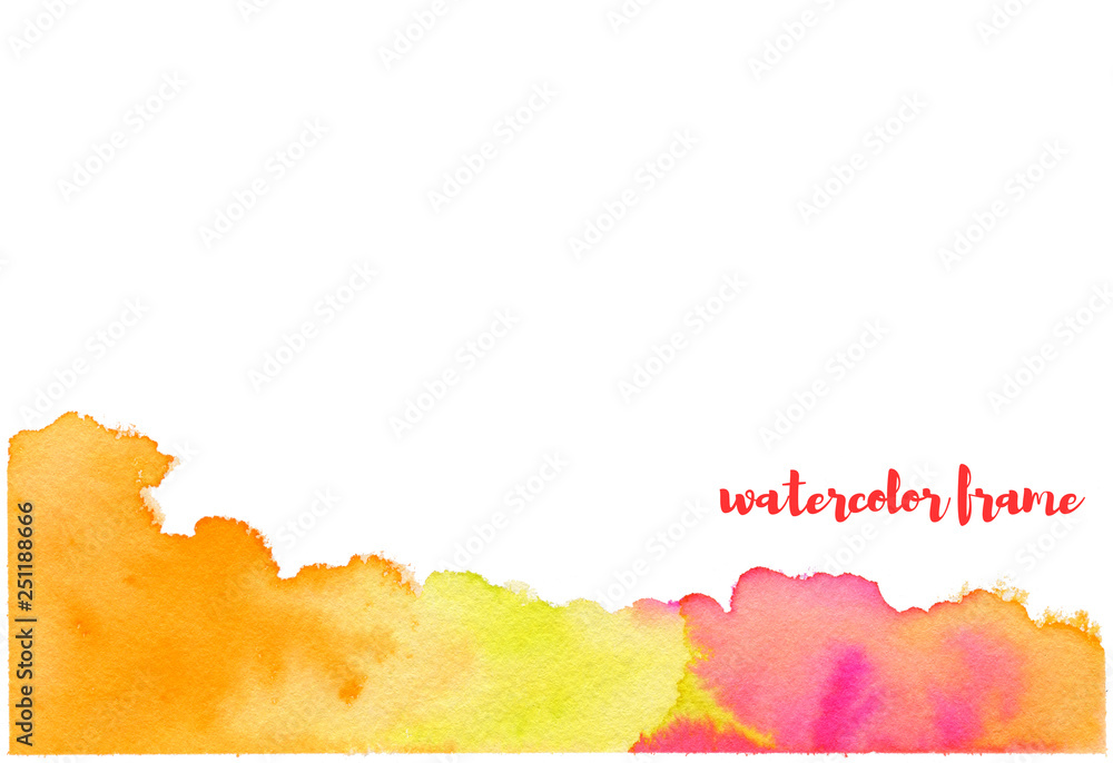 Obraz premium watercolor background