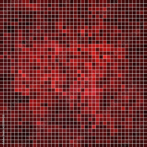 abstract vector square pixel mosaic background