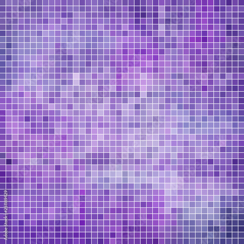 abstract vector square pixel mosaic background