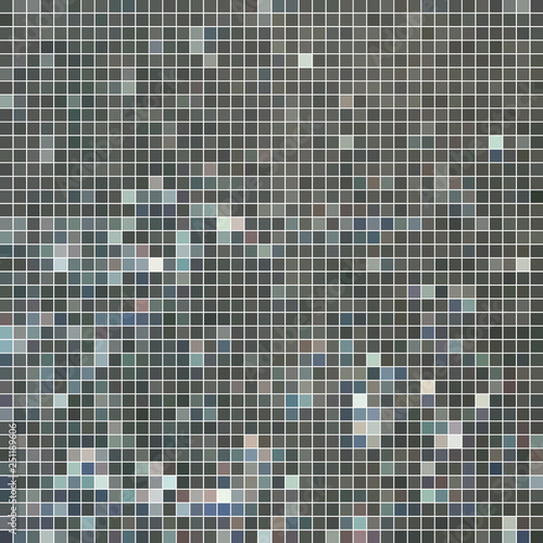 abstract vector square pixel mosaic background