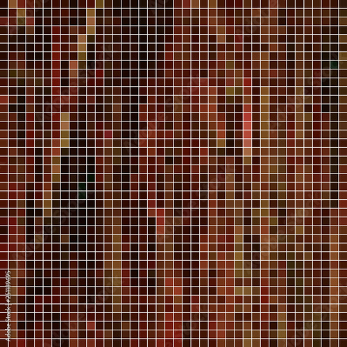 abstract vector square pixel mosaic background