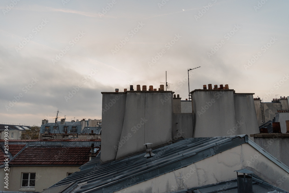 Obraz premium Paris rooftops